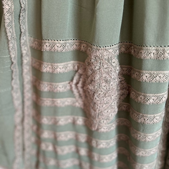 Anthropologie Laced with Grace Silk Dress with Slip from Lil - Picture 11 of 12